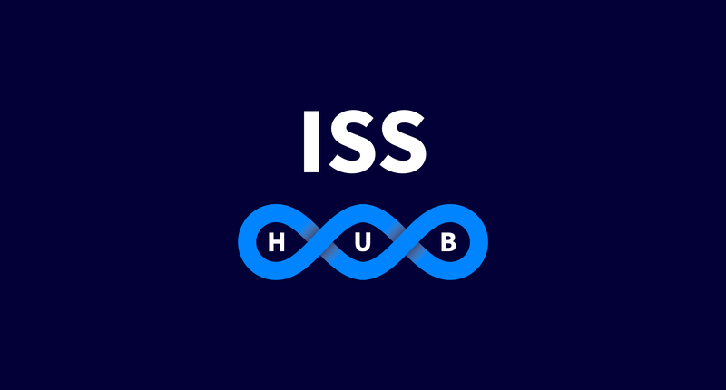 ISS HUB logo