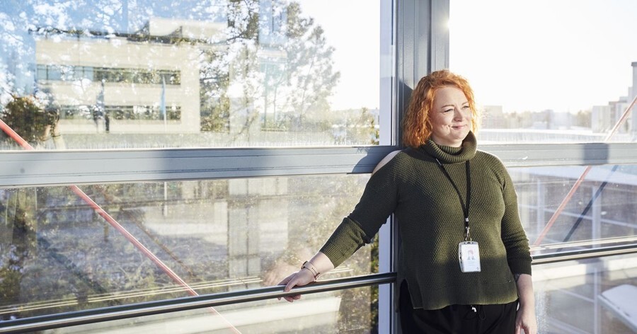 ISS:n aluepäällikkö Mari Ahtola.