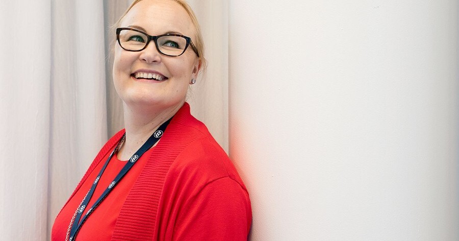 ISS:n Business Partner Kirsti Laamanen.