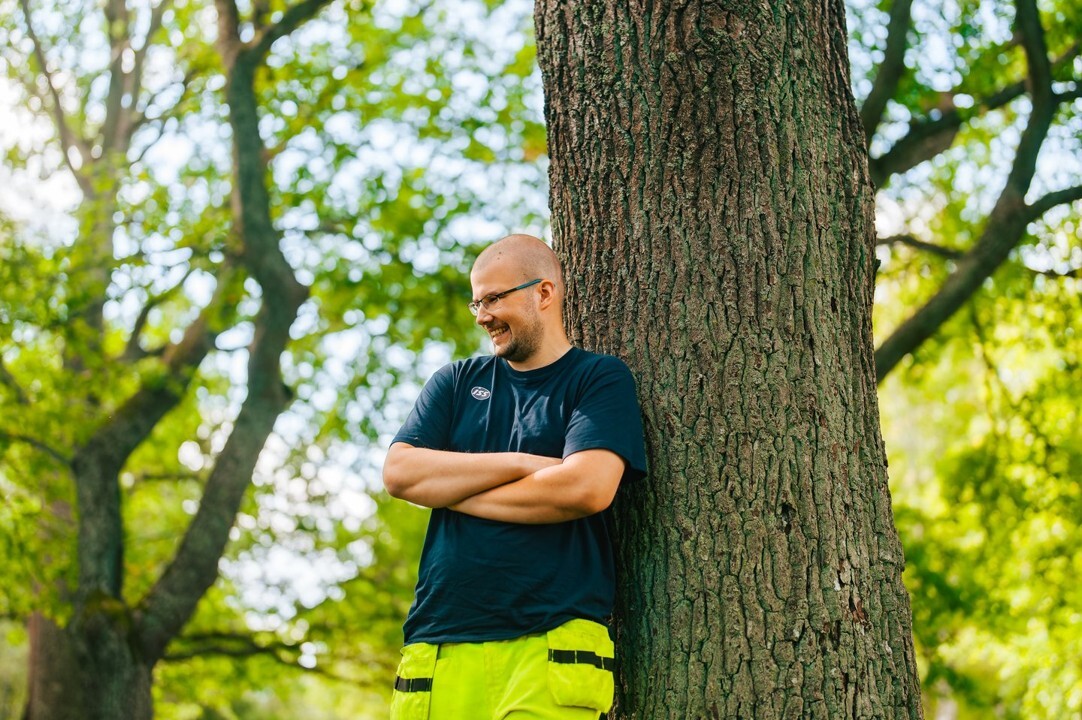 ISS:n kiinteistönhuollon kesätyöntekijä Niko K.