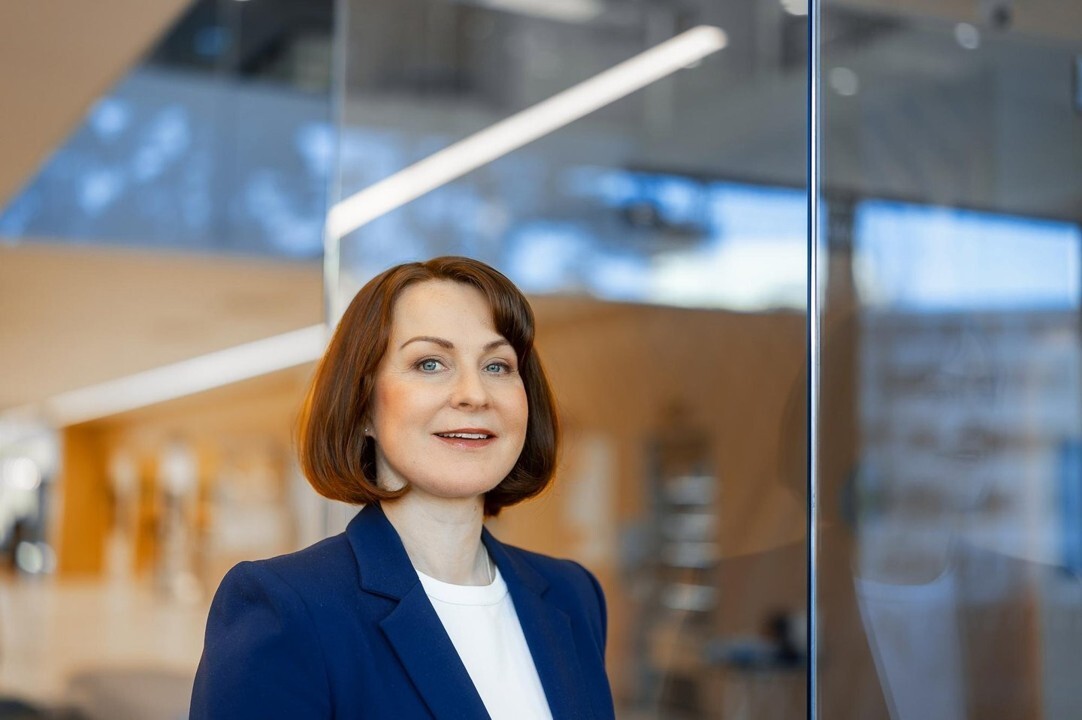 ISS:n henkilöstöjohtaja Maria Pajamo.