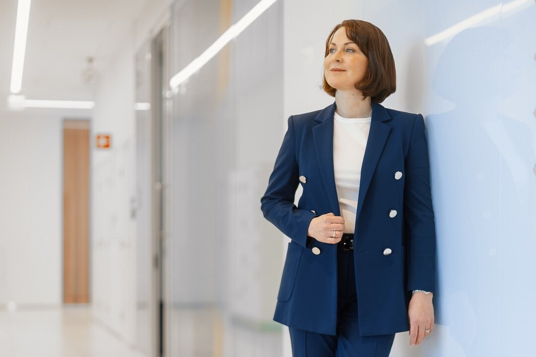 ISS:n henkilöstöjohtaja Maria Pajamo.