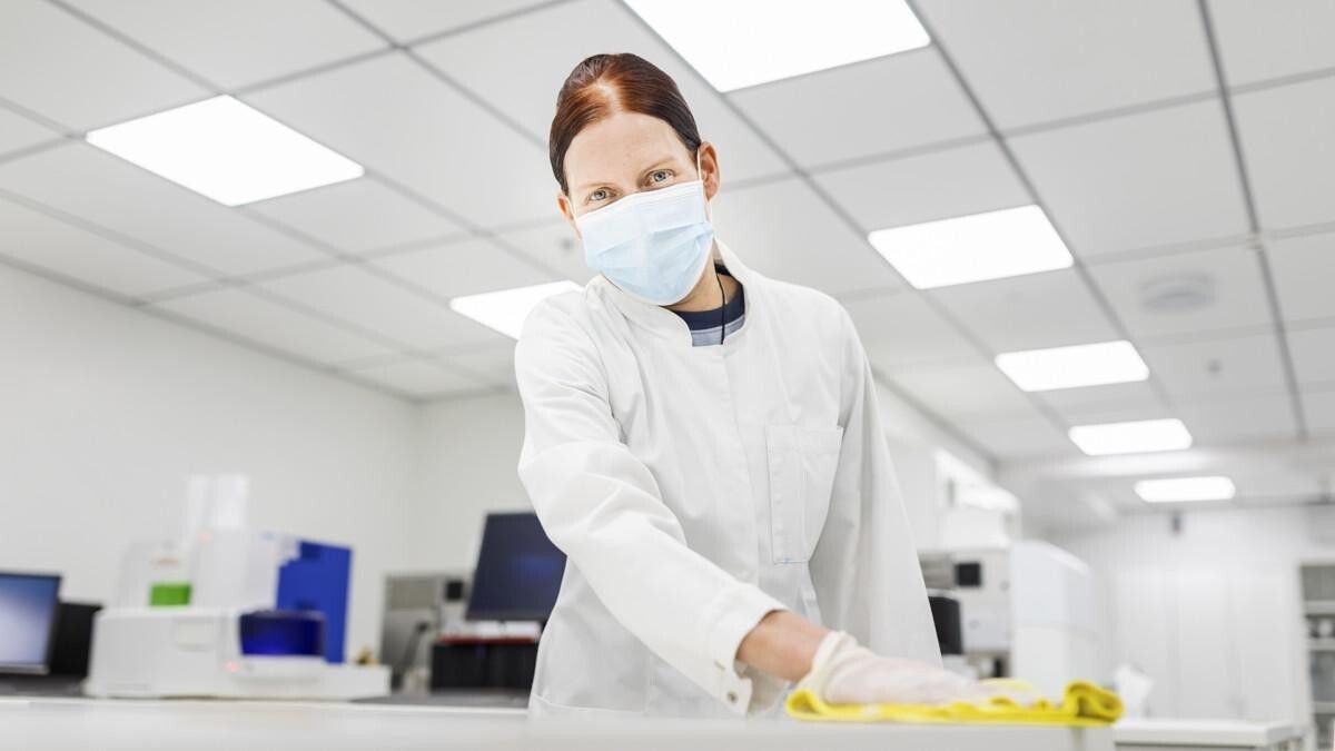 ISS:n siivooja PerkinElmerillä.