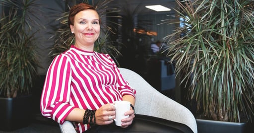 ISS:n Key Account Manager Sonja Takala.