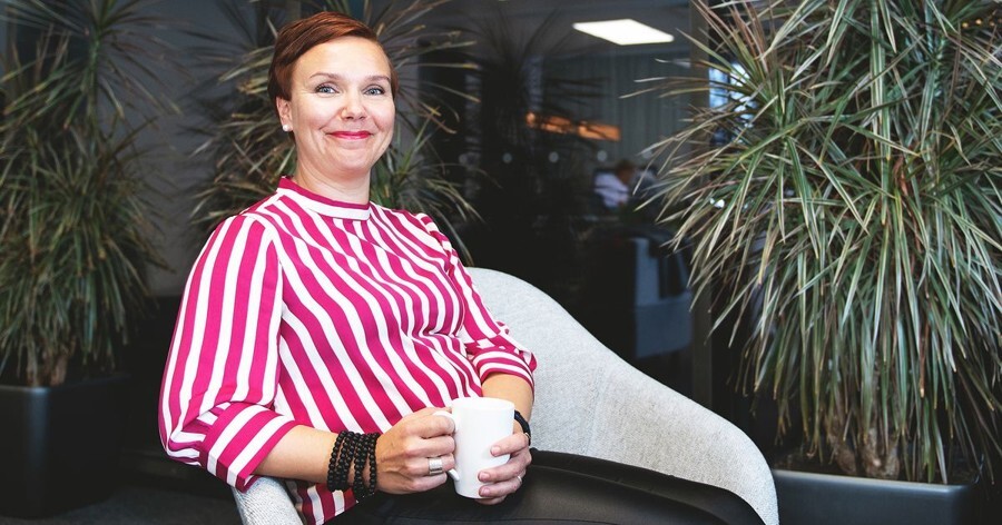 ISS:n Key Account Manager Sonja Takala.