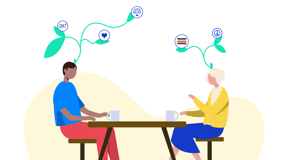 Vastuullinen rekrytointi animoituna kuvana.