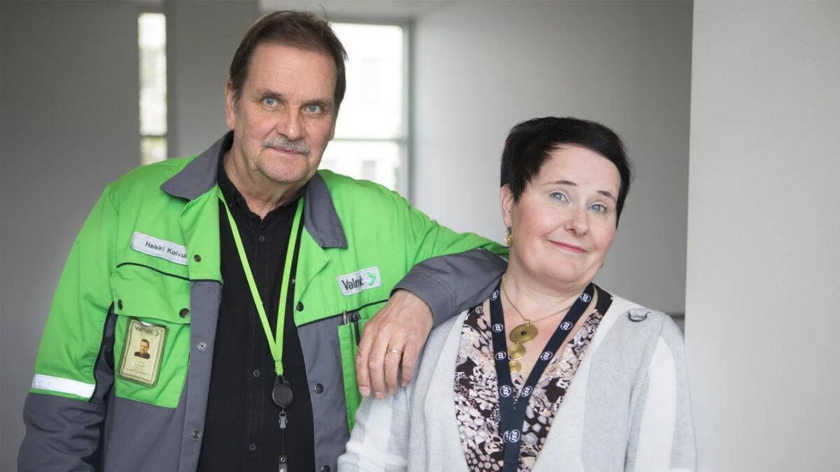 Heikki ja Riitta.