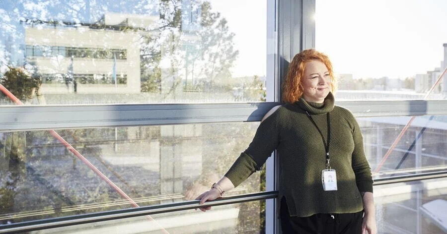 ISS:n aluepäällikkö Mari Ahtola.